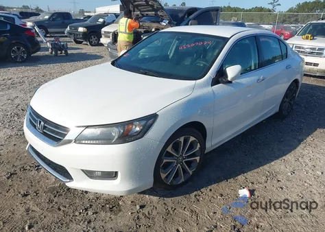 2015 Honda Accord Sport from USA, damaged, VIN 1HGCR2F55FA041374